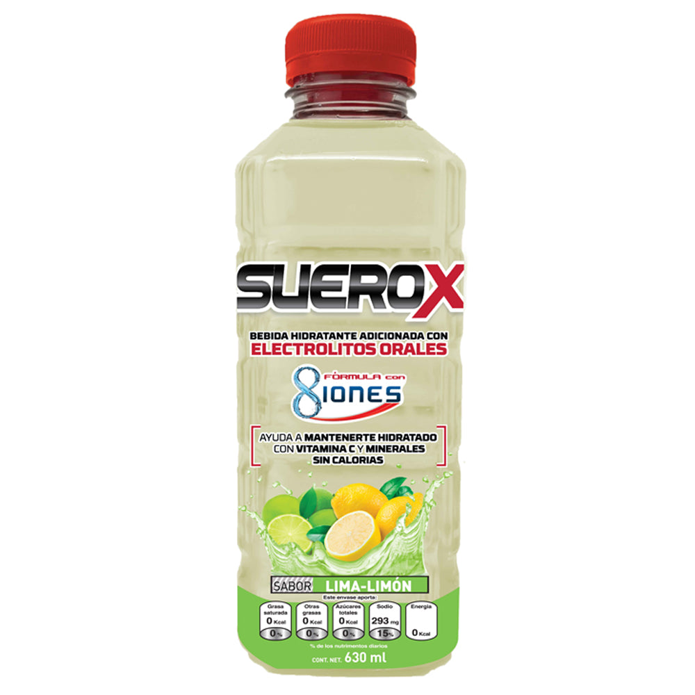 SUEROX 8IONES LIMA-LIMON 630ML