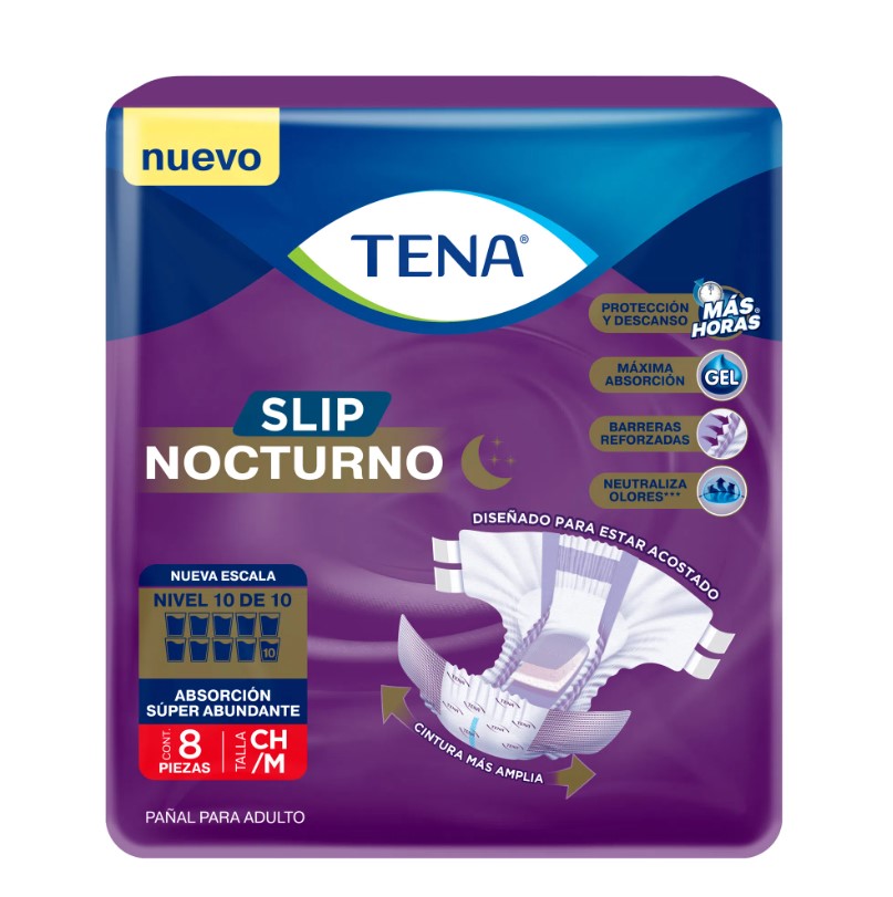 PANAL TENA SLIP NOCT CH/MED C/8