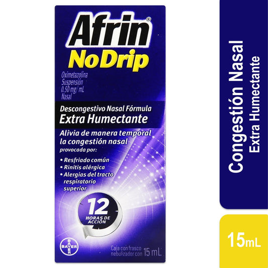 AFRIN NO-DRIP EXTRA HUMECTAN 15ML
