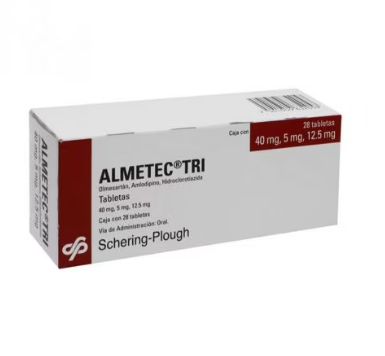 ALMETEC TRI 40/5/12.5 MG 28 TAB