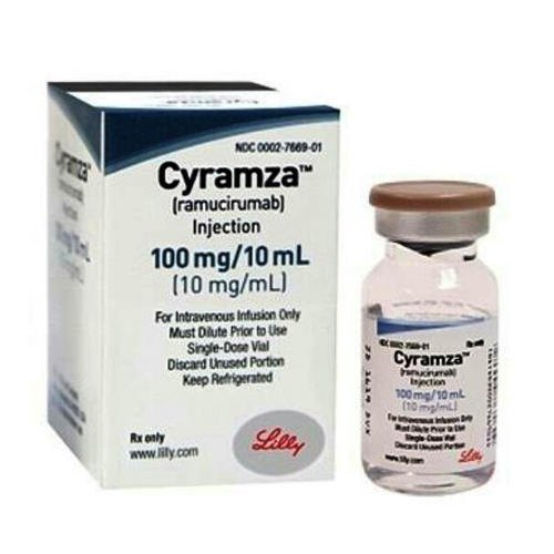 CYRAMZA 100MG SOL INY F.A. 10ML