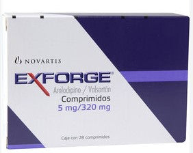EXFORGE 5/320 MG 28 CPR