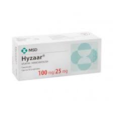 HYZAAR 100/25MG 30 CPR