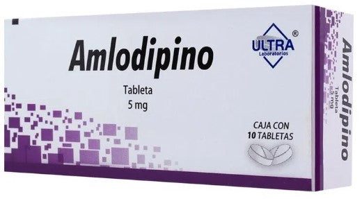 AMLODIPINO 5MG 10 TAB ULT   LGEN