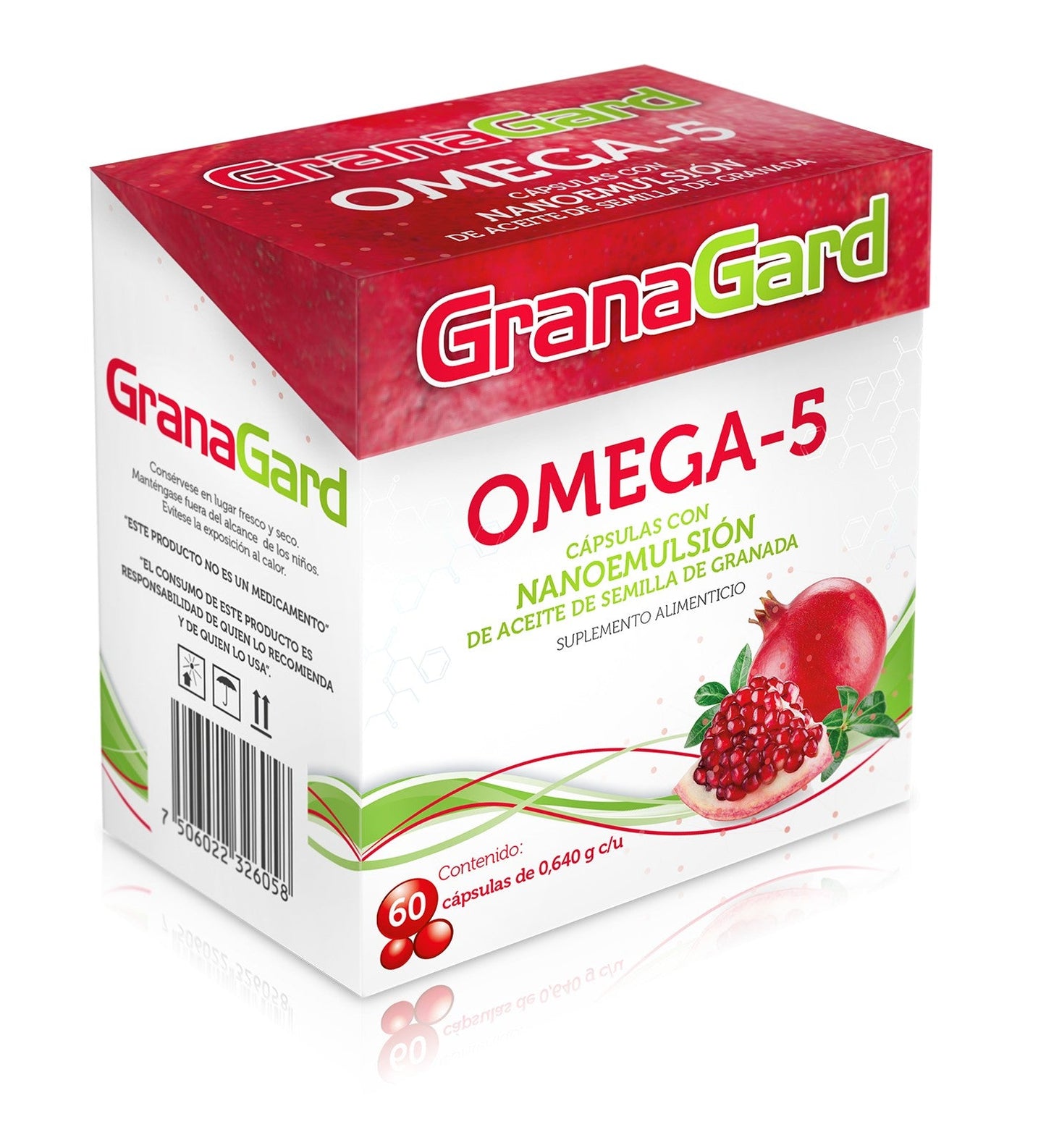 GRANAGARD OMEGA 5 NANOEMULSION - CAP 60