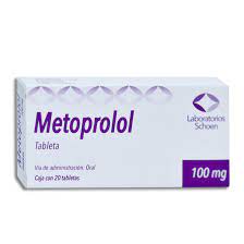 METOPROLOL 20 TAB 100MG