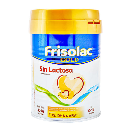 FRISOLAC GOLD SIN LACTOSA 400 GR