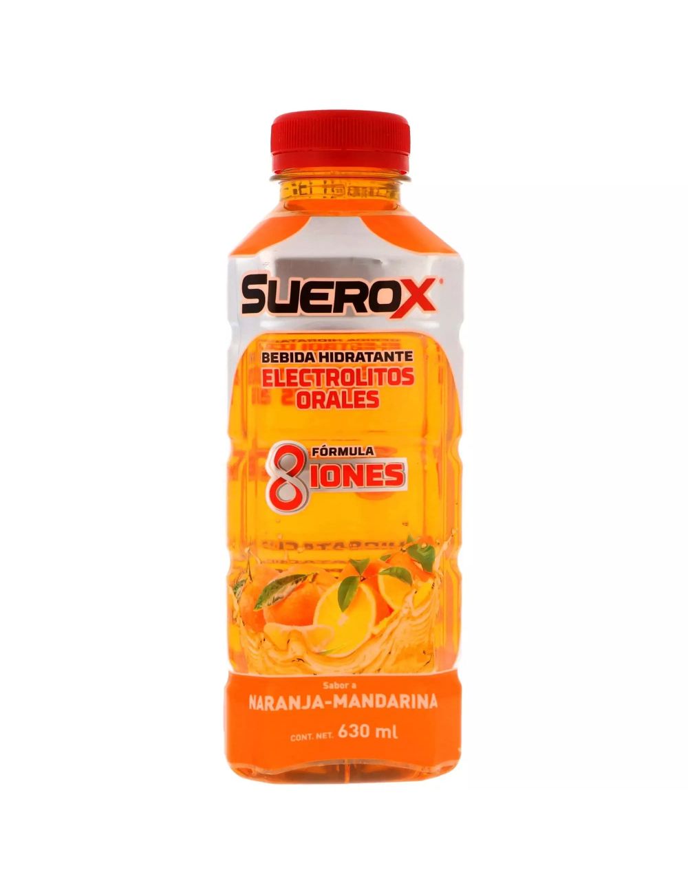 SUEROX 8IONES NARANJA-MAND 630ML